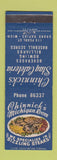 Matchbook Cover - Chinnick's Stag Cafeteria Grand Rapids MI bowling billiards