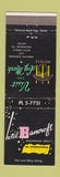 Matchbook Cover - Hotel Bancroft Saginaw MI