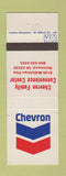 Matchbook Cover - Chevron oil gas Richmond VA
