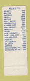 Matchbook Cover - Union 76 oil gas Hebron OH truck stop