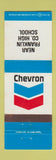 Matchbook Cover - Chevron oil gas Franklin?