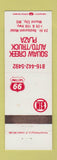 Matchbook Cover - Squaw Creek oil gas Phillips 66 Mound City MO