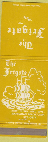 Matchbook Cover - The Frigate Manhattan Beach CA