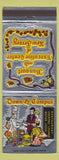 Matchbook Cover - Town and Campus Motor Lodge Elizabeth West Orange Union NJ