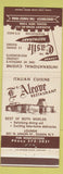 Matchbook Cover - Castle Restaurant Olean NY