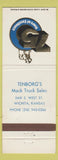 Matchbook Cover - Mack Trucks Wichita KS