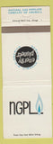 Matchbook Cover - Natural Gas Pipeline Company of America Chicago Amarillo