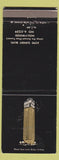 Matchbook Cover - Room at the Top Hollywood CA