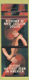 Matchbook Cover - Ditto's Jeans girlie San Jose CA WEAR