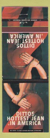 Matchbook Cover - Ditto's Jeans girlie San Jose CA WEAR