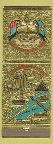 Matchbook Cover - Top o the Town Restaurant Arlington VA