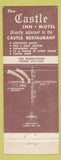 Matchbook Cover - Castle Motel Restaurant Olean NY