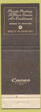 Matchbook Cover - Northwood Funeral Home West Palm Beach FL WEAR
