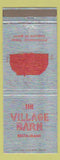 Matchbook Cover - The Village Barn Restaurant Waco TX Bosqueville