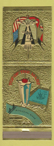 Matchbook Cover - Top of the Mart New Orleans LA
