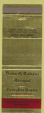 Matchbook Cover - Town and Campus Motor Lodge Elizabeth Union NJ #1