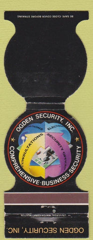 Matchbook Cover - Ogden Security WEAR