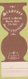 Matchbook Cover - Siexpence Restaurant Warren MI