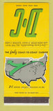 Matchbook Cover - Denver Chicago Trucking 30 Strike