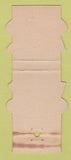 Matchbook Cover - Lou Coffee's Steak House Denver Colorado Contour