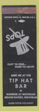Matchbook Cover - Tip Hat Bar Grand Rapids MI
