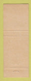 Matchbook Cover - Mike Lombardi Sheriff Election