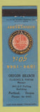 Matchbook Cover - American Bonding Clarence Porter Portland OR 1944
