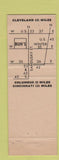 Matchbook Cover - Bun's Resta;urant Delaware OH