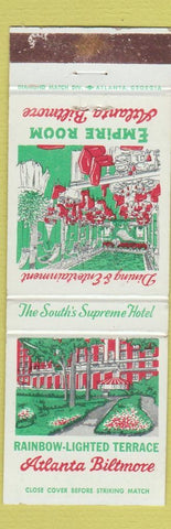 Matchbook Cover - Atlanta GA Biltmore WEAR