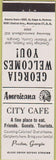 Matchbook Cover - Perkins Americana City Cafe Preston GA White