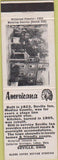 Matchbook Cover - Perkins Americana Seville Inn OH OH White