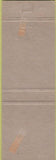 Matchbook Cover - Perkins Americana Robie's Motel Moro OR Green