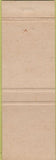 Matchbook Cover - Perkins Americana Gettysburg Civil War PA White