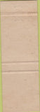 Matchbook Cover - Perkins Americana Gettysburg Civil War PA Pink