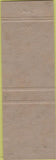 Matchbook Cover - Perkins Americana Lakeview Motel Harriman TN Orange
