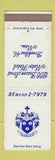 Matchbook Cover - 1200 Beacon Street Motor Hotel Brookline MA