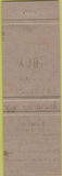 Matchbook Cover - Perkins Americana Lake Itasca Park Rapids MN Orange