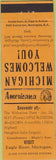 Matchbook Cover - Perkins Americana Eagle River MI Orange
