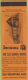 Matchbook Cover - Perkins Americana Old School East Chelmsford MA Orange
