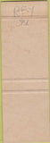 Matchbook Cover - Perkins Americana Civil War Centerville MO Yellow