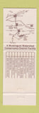 Matchbook Cover - Atwood Lake Lodge Resort Dellroy OH