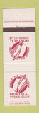 Matchbook Cover - Montreal QC Press Club