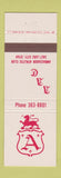 Matchbook Cover - Ambassador Athletic Club Salt Lake City UT