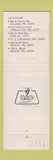 Matchbook Cover - Philips and Company Electrical Columbia MO