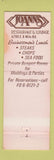 Matchbook Cover - Joann's Detroit MI