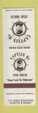 Matchbook Cover - Captain D's Fish House Wildwood Crest NJ