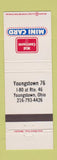 Matchbook Cover - Mid Continent Mini Card Youngstown OH oil gas