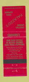 Matchbook Cover - Palazzo's Restaurant Youngstown OH