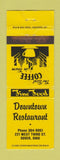 Matchbook Cover - Downtown Restaurant Dover OH
