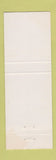 Matchbook Cover - Auburn House Restaurant Auburn IN
